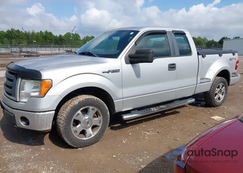 2009 Ford F-150 Stx z USA, uszkodzony, nr VIN 1FTRX02W29KC23128